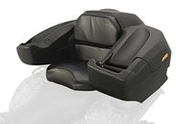 Black Boar ATV Rear Storage Box and Lounger-Integrated Lock Helps Deter Theft-Mounting Hardware Included-Easily Mountable to Most Tubular Racks (66010)