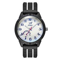 Mens Watches,Fxbar Unique Rubber Strap Analog Wrist Watch Fashion Youth Bracelet Watches Dress Watch(A)
