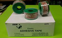 Elastic Adhesive Tape 1" X 5 Yds Each (12 Rolls)