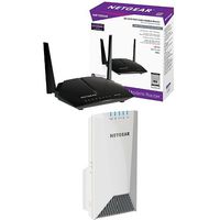 NETGEAR Mesh WiFi System Bundle - DOCSIS 3.0 Cable Modem Router combo with Wall-Plug Mesh WiFi Extender