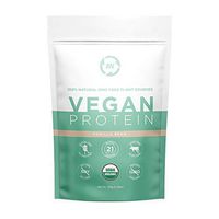 Organic Vegan Protein Powder Trial Size - Plant Based Protein Powder Blend with Pea Protein and Added Organic Omega's - Raw, Non Dairy, Gluten & Soy Free, Non GMO (Vanilla, 5 Serving)