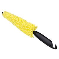 Kicode Auto Car Sponge Wheel Brush Tire Rim Cleaner Vehicle Truck Motorcycle Cleaning Tools Wash Brush Plastic Hnadle