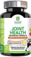 Glucosamine Chondroitin MSM - Joint Pain Relief with Turmeric Curcumin and Hyaluronic Acid Supplement - Back Pain Relief & Knee Support - Gluten Free (3 Months Supply)