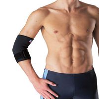 LP Tennis Elbow Support with Strap (Unisex; Black), Medium