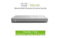 Cisco Meraki MX67 Firewall Appliance with 1 Year Enterprise License