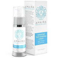Amaira Advanced Scar Cream - For Surgical Scars, Acne, Stretch Mark Remover, Burn, C Section Scar Treatment Gel - Acne Scar Removal Cream for Face and Old Scars Lotion