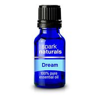 Spark Naturals Dream- Essential Oil Sleep, Relaxation, Calming Blend | Aromatherapy Therapeutic Natural Pure Grade | Diffuse at Night For Sleeping and Stress Relief Aid Mood 15ml