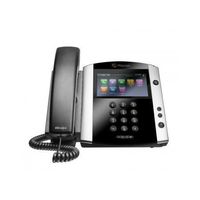 Polycom VVX 601 Corded Business Media Phone System - 16 Line PoE - 2200-48600-001 - AC Adapter (Included) - Replaces VVX 600 (Renewed)