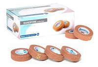 BANDPORE Micropore Medical Paper Tape Roll - 1/2" X 10yds (24 Rolls per Box)