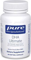 Pure Encapsulations - DHA Ultimate - Eco-Friendly Supercritical CO2 Extracted DHA Fish Oil Concentrate - 60 Softgel Capsules