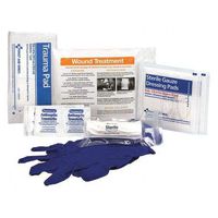 First Aid Kit, Plastic Case, Family, 1 Person (2 Pieces)