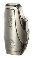 Personalized Visol Rio Nickel Triple Torch Flame Cigar Lighter