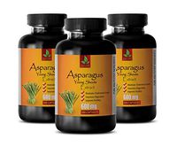 Brain Supplements for Memory and Focus - Asparagus Young Shoots Extract 600 MG - Pure and Potent Ingredients - Digestion Capsules - 3 Bottles 300 Capsules