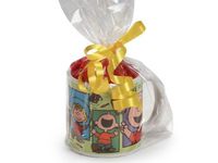 50 Bag Set - Gussett Style 5 Inch x 2.5 Inch x 11 Inch Cello Bags - Clear 1.2 Mil