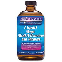 Drs Advantage - Liquid Mega MultiVitamins & Minerals 16oz. [Health and Beauty]