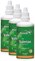 Funat Valerian Root Extract Drops Pure Sleep Aid for Adults 120ml 4Oz | Gotas de Valeriana para Relajarse y Dormir