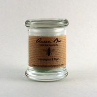 Natural Selection Votive Glass Candle Lemongrass Sage