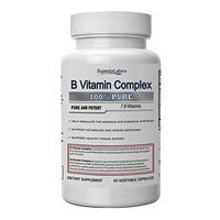 Superior Labs B Vitamin Complex - Superior Absorption - 100% NonGMO Safe from Additives, Stearates, Gluten and Other Allergens - Regulate Digestive System and Support Metabolism - 60 Vegetable Caps