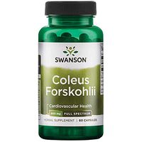Swanson Full Spectrum Coleus Forskohlii 400 Milligrams 60 Capsules