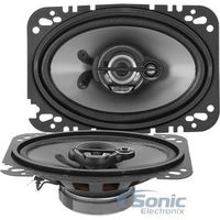 Clarion SRG4633C 4 X 6 Inches Custom Fit Multiaxial 3-Way Speaker System - Set of 2