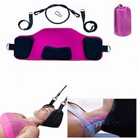 Neck Relief Hammock Cervical Traction, Neck Relaxation Hammock Effective Decrease Neck Stress Tension Headache, Portable Neck Traction Hammock for Shoulder Pain Relief
