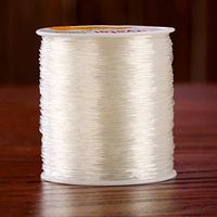 Meiyum Fishing Wire, Strong Elastic Crystal String Elastic Band Line Fish Wire for DIY Jewelry Fishing