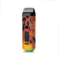 MightySkins Compatible with Smok RPM40 - Hot Flames | Protective, Durable, and Unique Vinyl Decal Wrap Cover | Easy to Apply, Remove, and Change Styles | Made in The USA