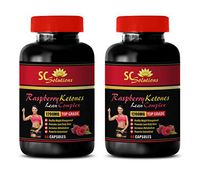 Fat Burner Natural Pills for Women - Raspberry Ketones Lean Complex 1200MG - TOP Grade - Raspberry Ketone Extract - 2 Bottles (120 Capsules)