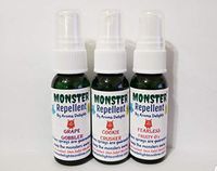 Monster Repellent 3 pack by Aroma Delights, Fruity O's | Grape Gobbler | Cookie Crusher
