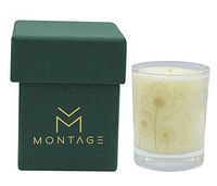 Montage Lifestyle Pine, Cinnamon & Bergamot Soy Wax Votive Candle- Down to Earth- Aromatherapy Candle for Calming with 100% Pure Essential Oils- 1.6OZ- 15Hrs- Handmade in Greece