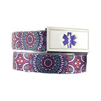 Medical Alert Bracelet | Adjustable up to 6.5" Wrist Size Available | Free Engraving | Medical ID Bracelet | Medallion