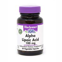 BLUEBONNET NUTRITION ALPHA LIPOIC ACID 100 mg