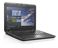 2016 Lenovo 11.6" High Performance Laptop PC, Intel Celeron Dual-Core Processor, 4GB RAM, 64GB SSD, 10-hour Battery Life, Water-Resistant Keyboard, Rotatable Webcam, Windows 10 Pro