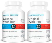 Cooper Complete - Original Multivitamin with Iron - Daily Multivitamin and Mineral Supplement - 60 Day Supply