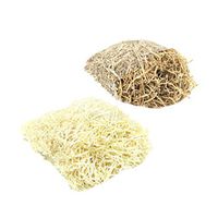 Milisten 2pcs Crinkle Cut Paper Shred Filler Raffia Confetti Shredded Crinkle Paper Cut Filler for Gift Packing Wrapping Baskets Boxes Filling (White+Coffee)
