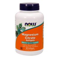 Now Foods: Magnesium Citrate Nervous System Support 134 mg, 90 sgels (2 pack)