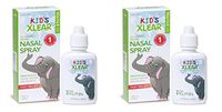 XLEAR Kid’s Nasal Spray (Pack of 2) With Xylitol, Saline, Purified Water and Grapefruit Seed Extract, To Moisturize and Soothe Children’s Nose and Sinuses While Alleviating Congestion, .75 fl. oz.
