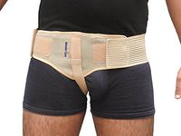 Wonder Care- Inguinal Hernia Support Truss for Single Inguinal or Sports Hernia with one Removable Compression Pads & Adjustable Groin Straps Surgery & Injury Recover A-103 Right-XL