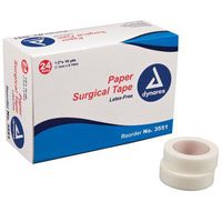 Dynarex Corporation (n) Surgical Tape Paper 1 X 10 Yds. Bx/12