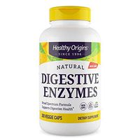 Healthy Origins Digestive Enzymes (Broad Spectrum, Non-GMO), 180 Veggie Caps