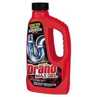 Drano 694768 Max Gel Clog Remover, 32oz Bottle, 12/carton