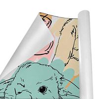 Gift Wrapping Paper Roll Cute Colorful for Birthday,Holiday,Wedding,Baby Shower Gift Wrap - 3Rolls - 58inch x 23inchPerRoll