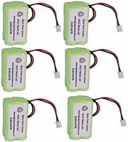 SPS Brand 4.8V 700mAh Rechargeable Replacement Battery for Emergency Light Dantona CUSTOM-43 (6 Pack)