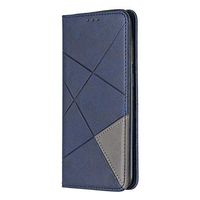 Lomogo Samsung Galaxy A50 Case Leather Wallet Case with Kickstand Card Holder Shockproof Flip Case Cover for Galaxy A50 - LOBFE160067 Blue
