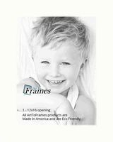 12x16 Polar White / Porcelain Custom Mat for Picture Frame with 8x12 opening size (Mat Only, Frame NOT Included)