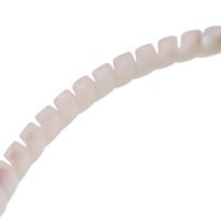 8/10/12/14/16mm Flexible Spiral Wire Wrap Home Desktop PC Manage Cable Cord 2M - White 14mm