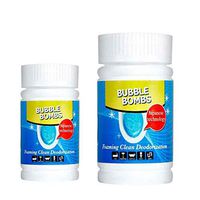 Powerful Sink and Drain Cleaner, Juner 2-Pack Magic Bubble Bombs Fast Foaming Pipe Cleaner Deodorant Chemical Powder Dredge Agent for Kitchen Toilet Pipeline Dredging Quick Cleaning