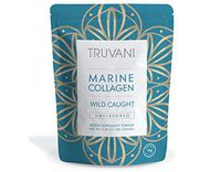 TRUVANI - Wild Caught Hydrolyzed Marine Collagen Protein Powder | Collagen Protein Supplement with Type 1,2 & 3 | Anti-Skin Aging | Non-GMO | Mercury Free | Gluten Free Fish Collagen | 6.35 OZ
