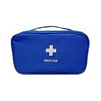 Zhangmeiren Outdoor Portable First aid kit Medical Drugs Travel Storage Bag Wild Survival Emergency Medical kit Home (Color : Blue)