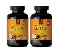 appetite suppressant for weight loss for women - PREMIUM MEDIUM CHAIN TRIGLYCERIDES WITH HIGHLY CONCENTRATED CAPRYLIC & CAPRIC ACIDS - MCT OIL 3000MG - mct oil brain health - 2 Bottles 240 Liquid Caps
